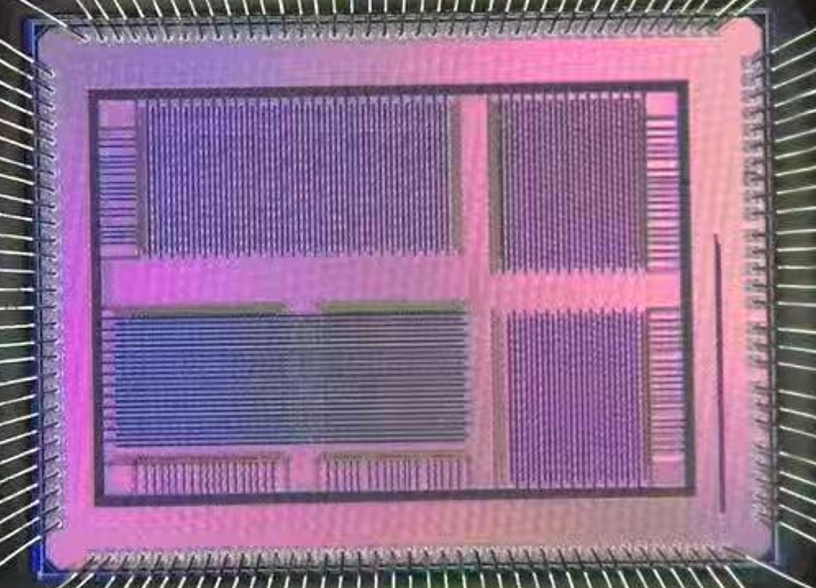 TSMC 65nm CIM 芯片 Wire Bonding 封装图